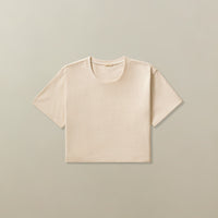 Nya Cropped Cotton Tee