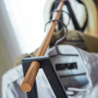 Coat Rack with Shelf (55" H)  - Steel