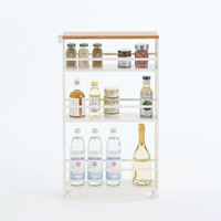 Slim Storage Cart (32" H)  - Steel