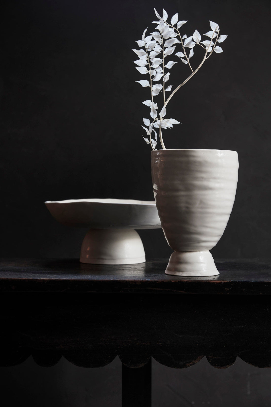 Bare Pedestal Vase