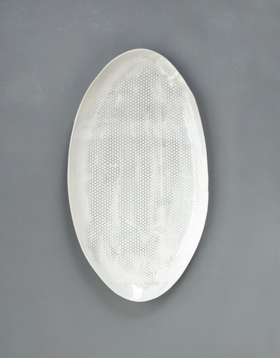 Honeycomb Oval Serveware