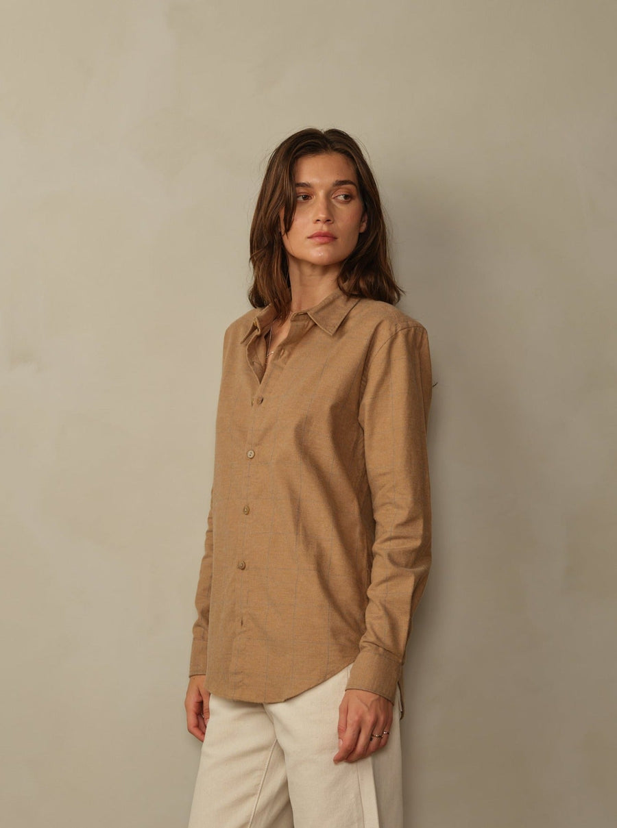 Accord Cashmere Flannel Shirt - Final Sale
