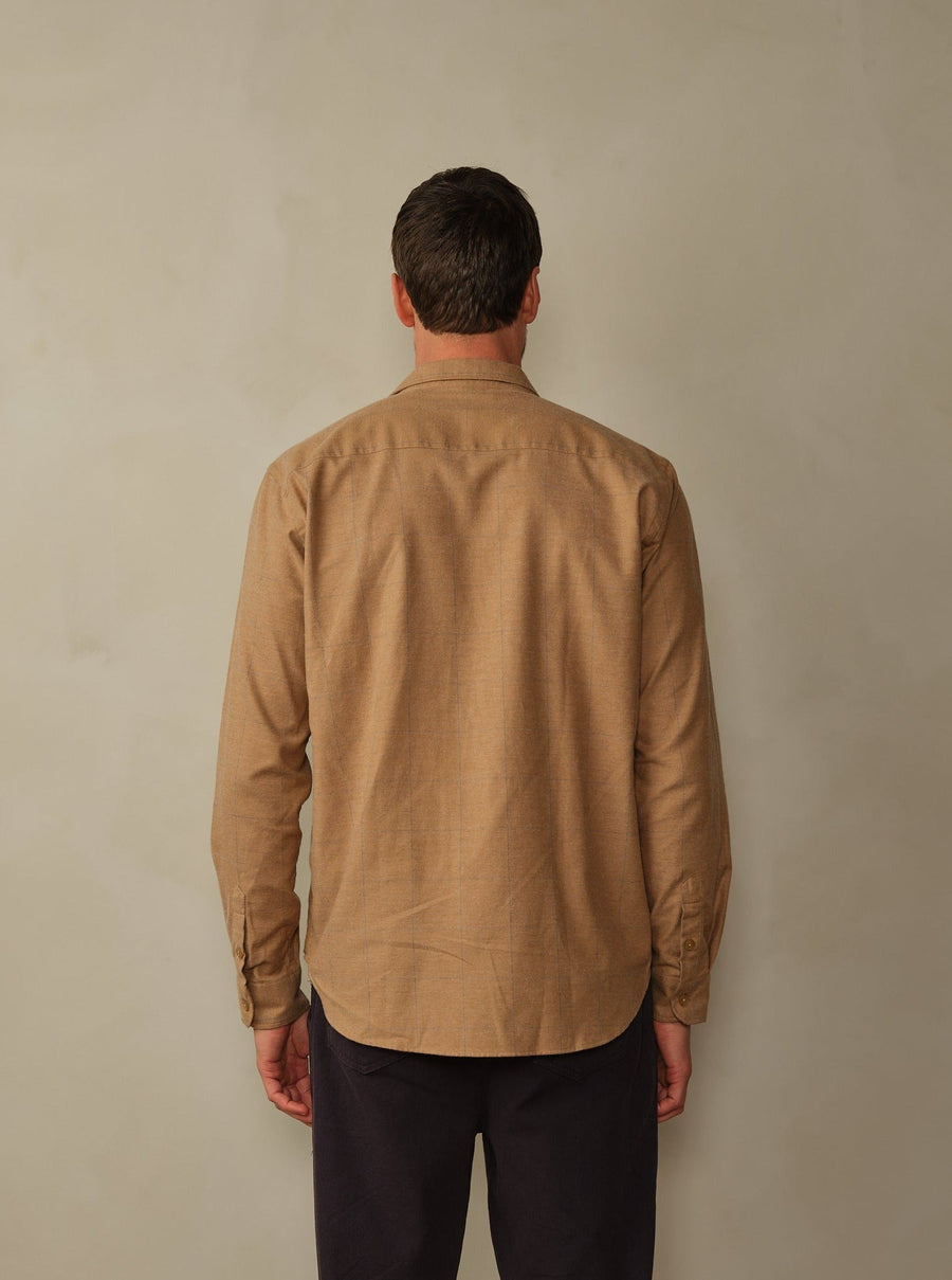 Accord Cashmere Flannel Shirt - Final Sale