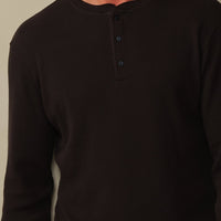 Men's Crosby Organic Cotton Waffle Henley