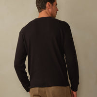 Men's Crosby Organic Cotton Waffle Henley
