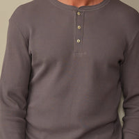 Men's Crosby Organic Cotton Waffle Henley
