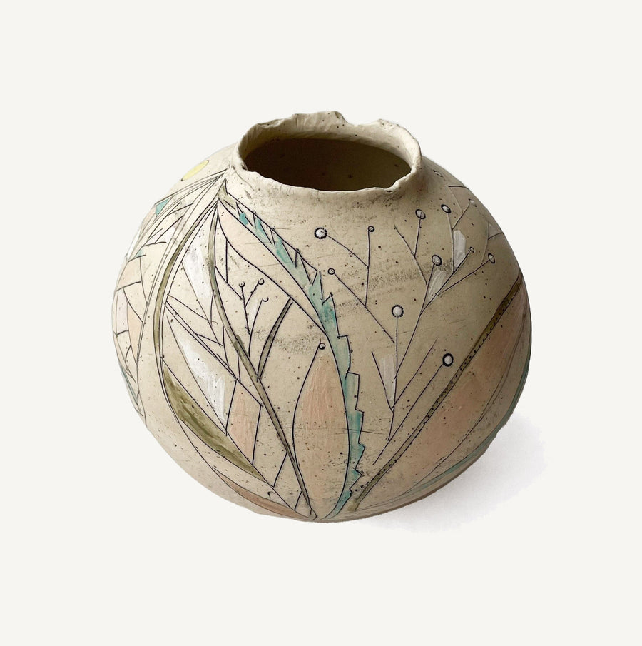 Leaf Anatomy Small Vase