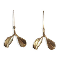 Dyad Earrings - Yellow Bronze