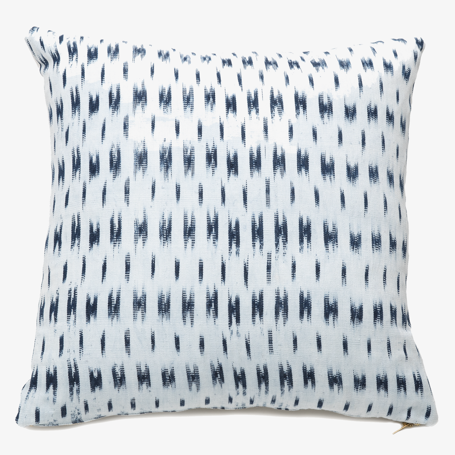 Peruvian Ikat Pillow White