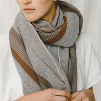 Brown Grey Nomad Towel