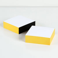 Classic Edged Pads: Matte Yellow, 3 sizes