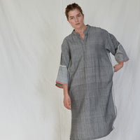 Charcoal Tribeca Long Sleeve Maxi Kaftan