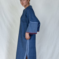 Indigo Tribeca Long Sleeve Maxi Kaftan