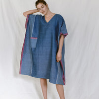 Indigo Tribeca V-Neck Kaftan