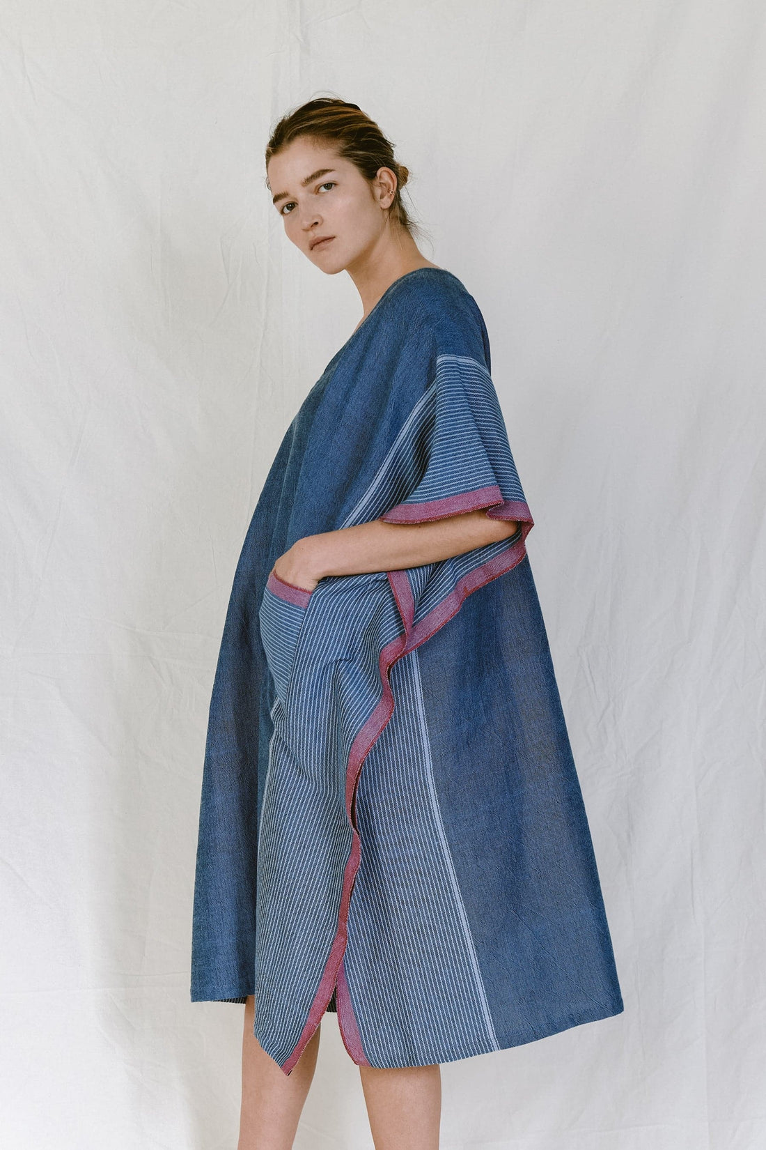 Indigo Tribeca V-Neck Kaftan