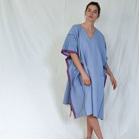 Denim Wash Tribeca V-Neck Kaftan