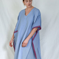 Denim Wash Tribeca V-Neck Kaftan