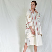 Ivory Cherry Tribeca Short Bathrobe