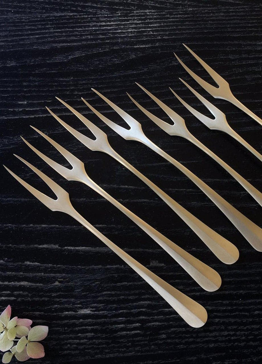 Brass Serving Fork