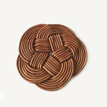 Leather Knot Trivet