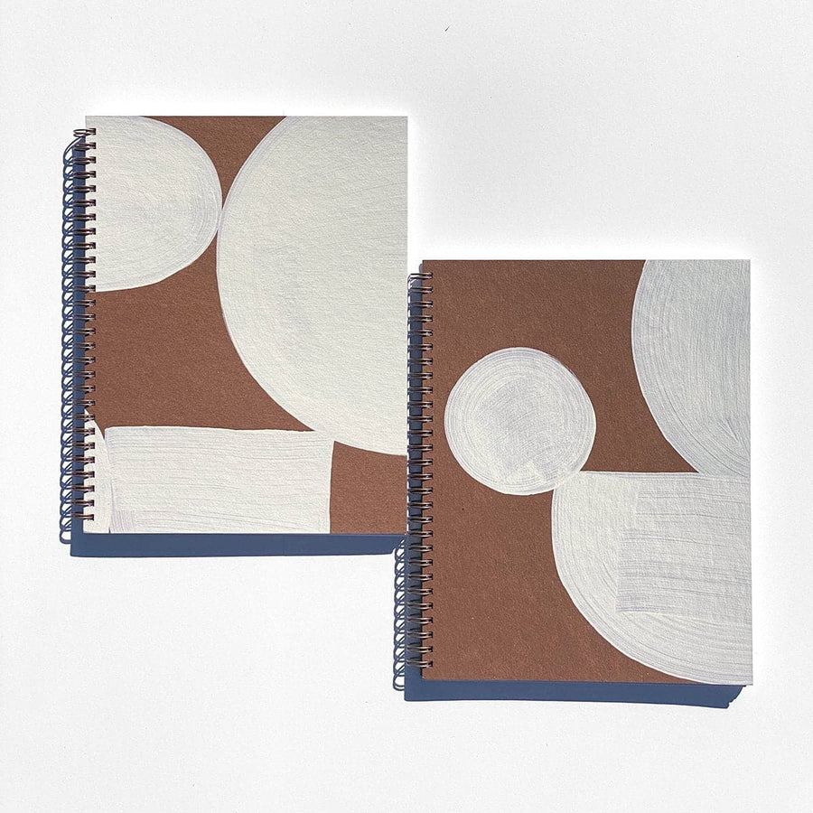 Hand-painted Kraft Notebooks