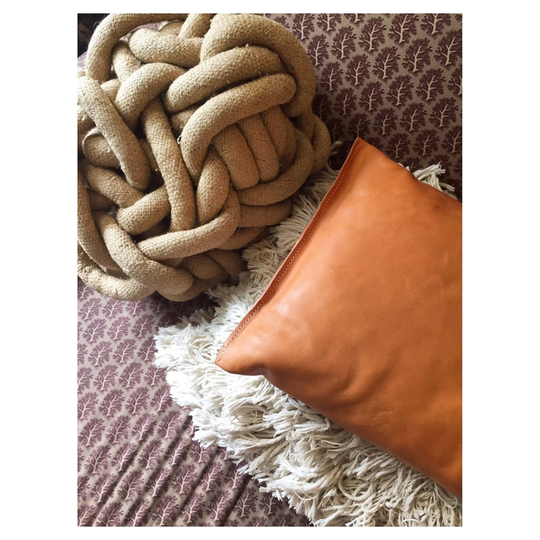 Silk Knot Pillow