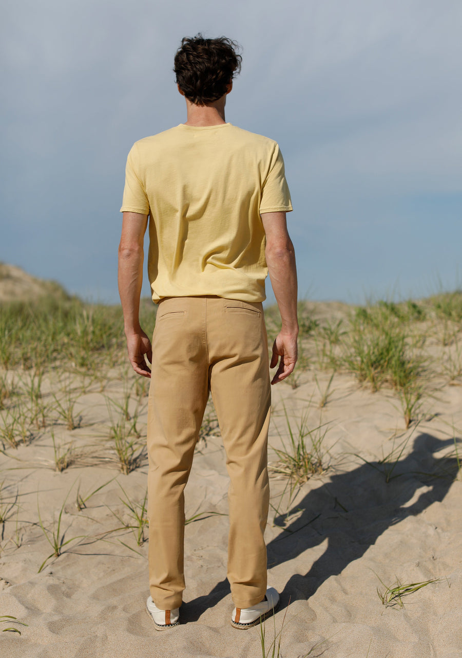 Men's Skye Trouser in Garment Dyed Japanese Twill - Final Sale