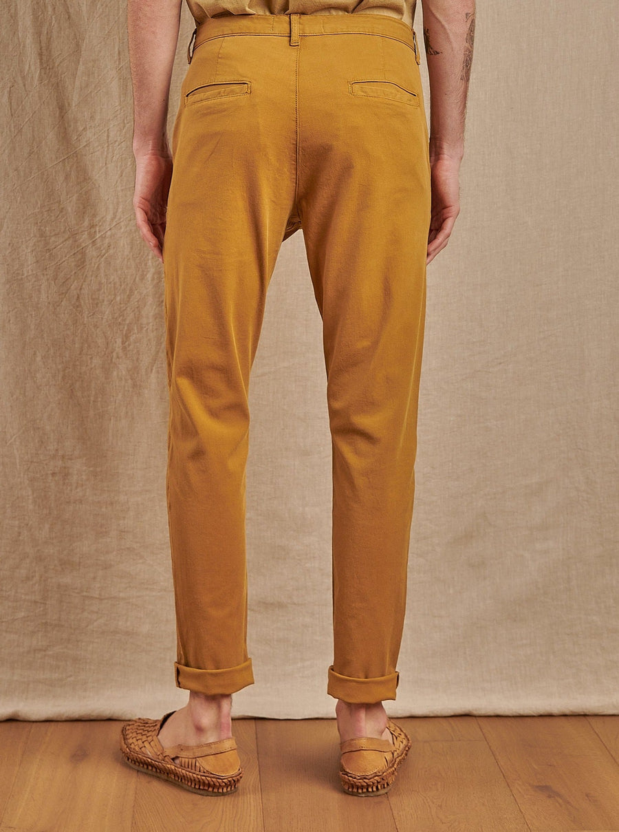 Men's Skye Trouser in Garment Dyed Japanese Twill - Final Sale