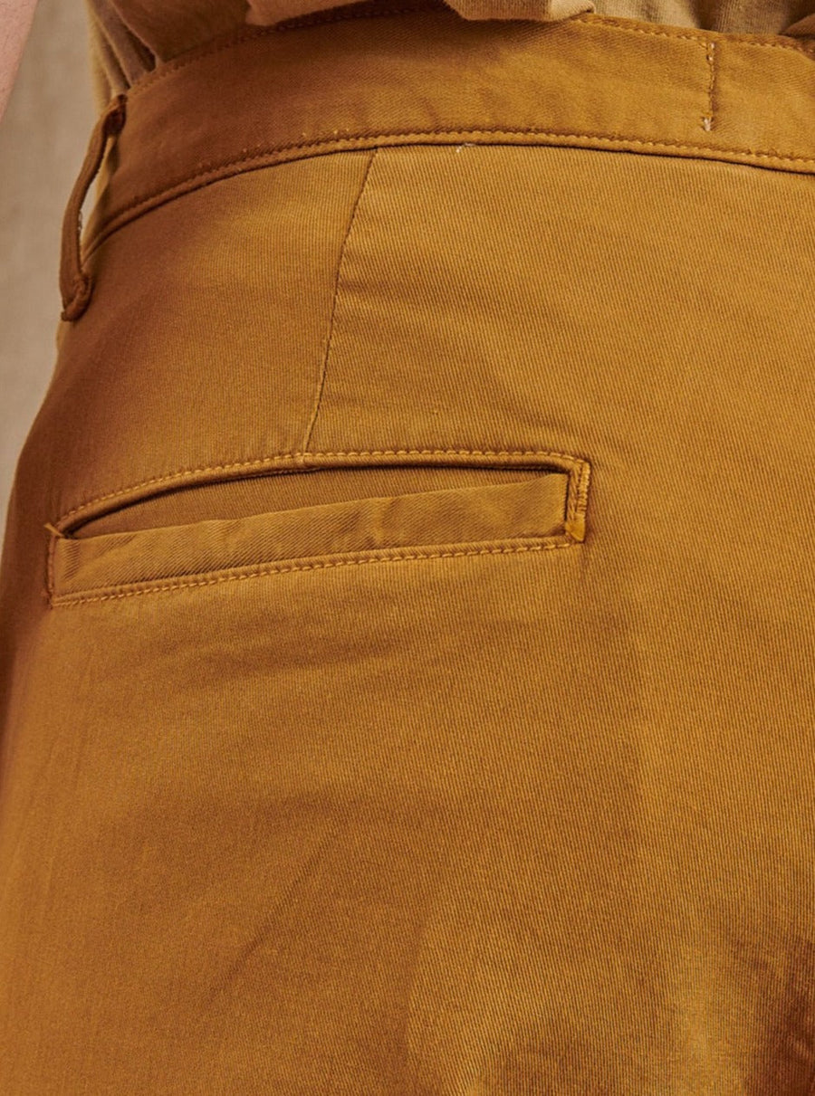 Men's Skye Trouser in Garment Dyed Japanese Twill - Final Sale