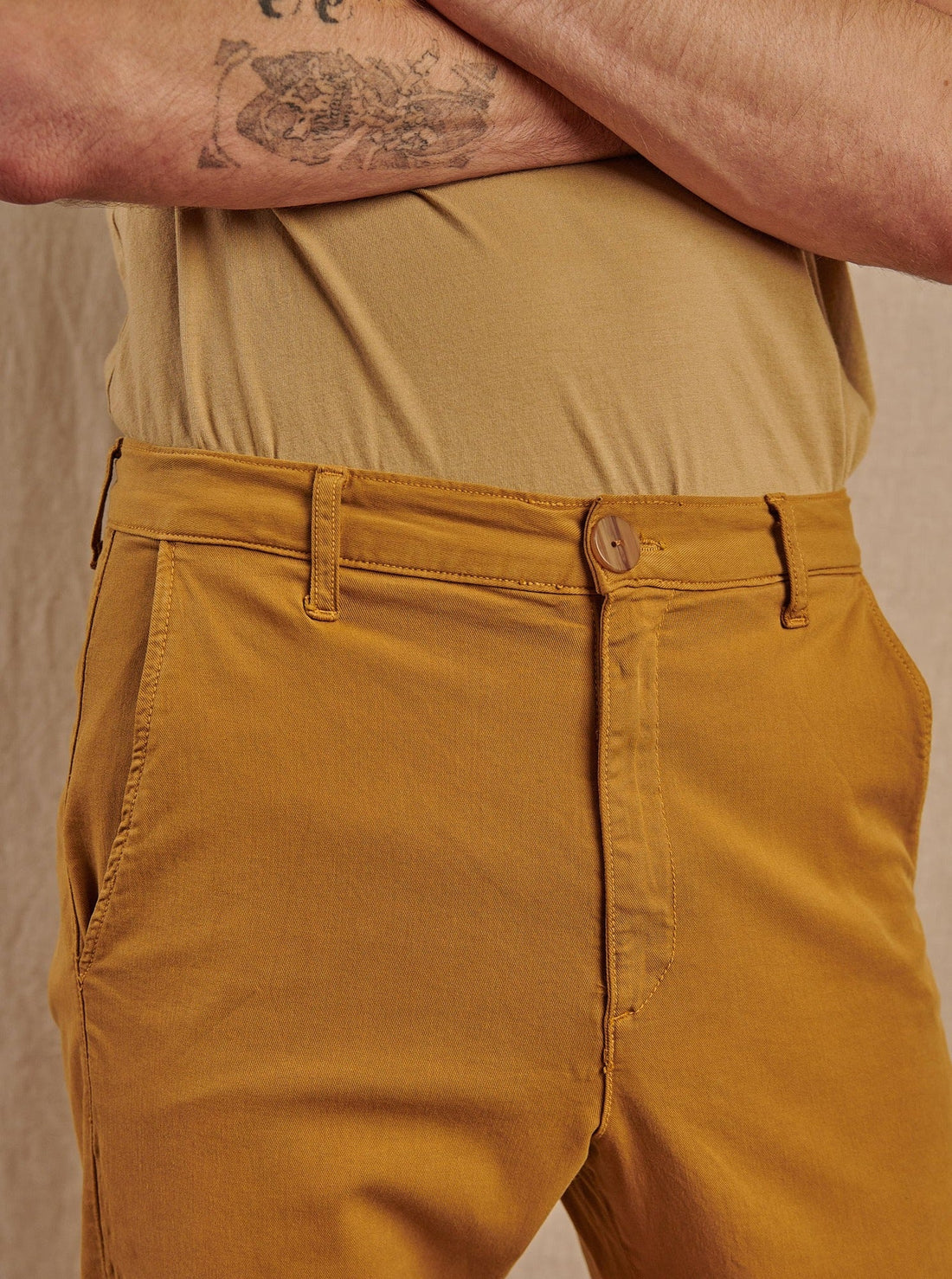 Men's Skye Trouser in Garment Dyed Japanese Twill - Final Sale