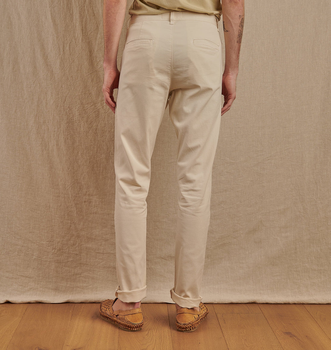 Men's Skye Trouser in Garment Dyed Japanese Twill - Final Sale