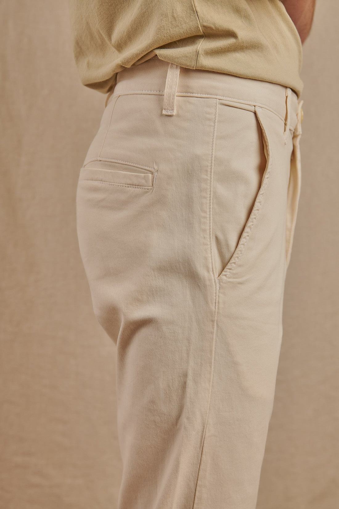 Men's Skye Trouser in Garment Dyed Japanese Twill - Final Sale