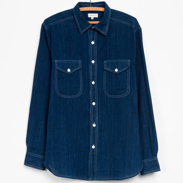 Mazadoor Work Shirt in Indigo