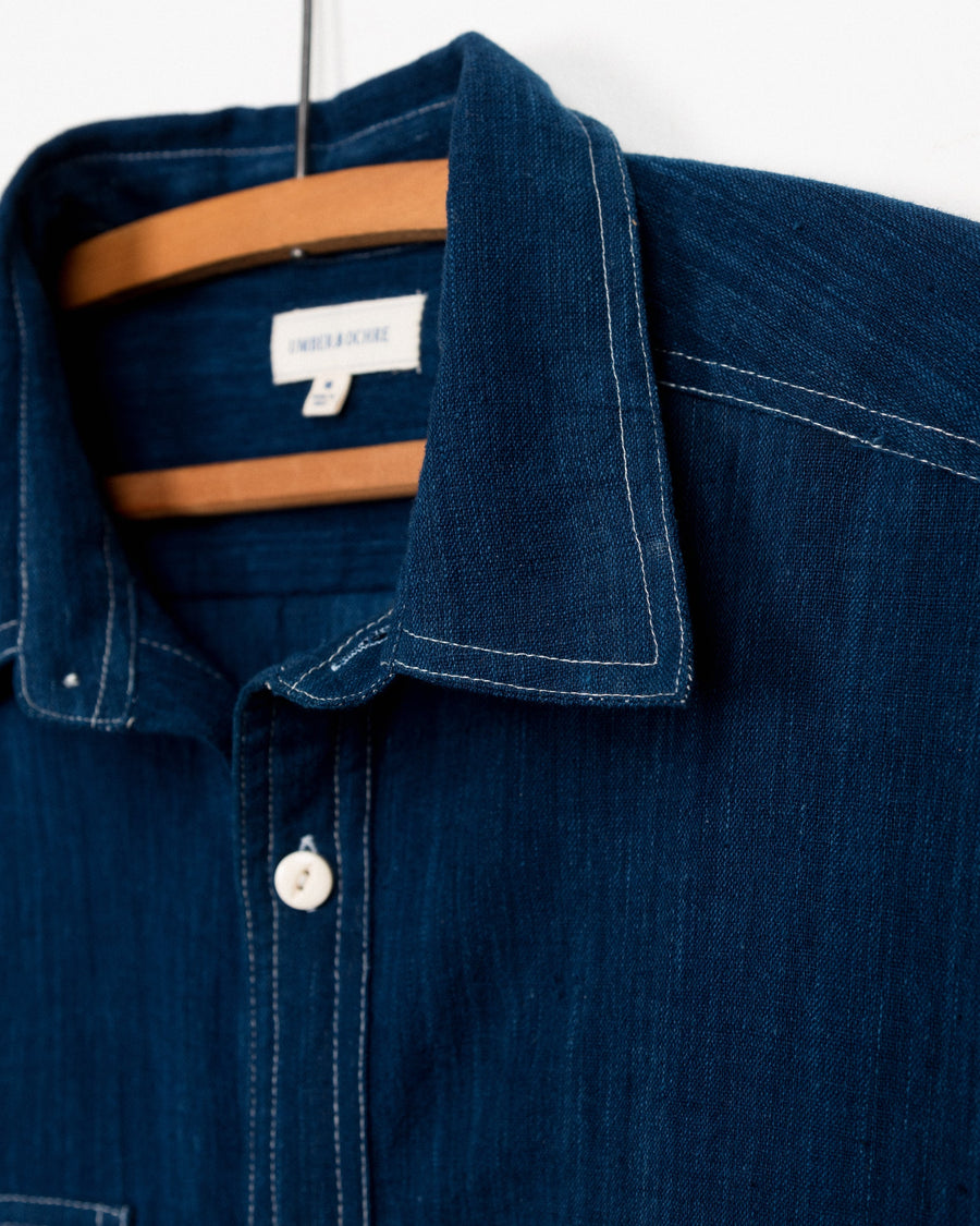 Mazadoor Work Shirt in Indigo