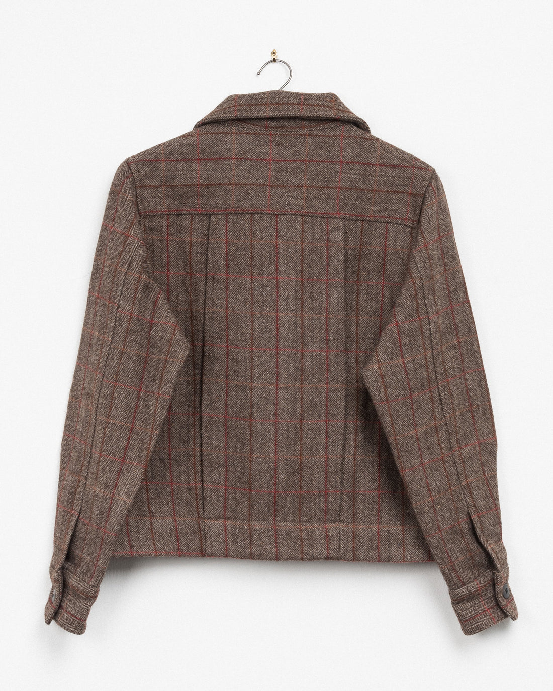 Padma Jacket in Camel Plaid