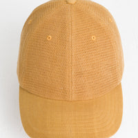 Cap in Mustard Honeycomb