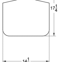 Whale Bone Large Cutting + Serving Board