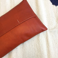 Leather Lumbar Pillow