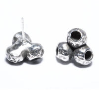 Tripod Earrings - Silver