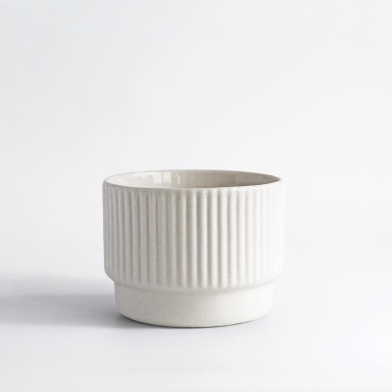 Ceramic Desk Set, Milk White