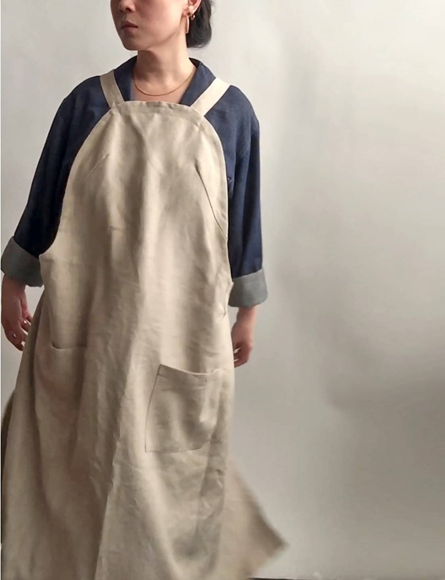 Magda Linen Apron