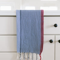 home and loft denim wash tribeca hand towel