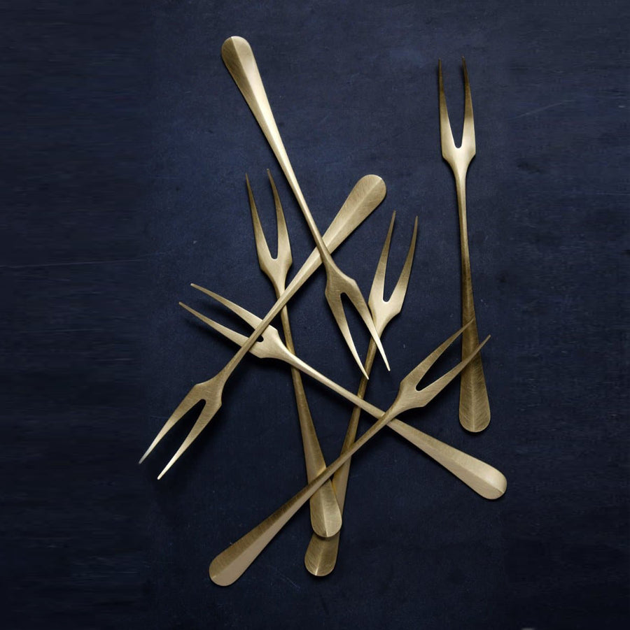 Brass Serving Fork