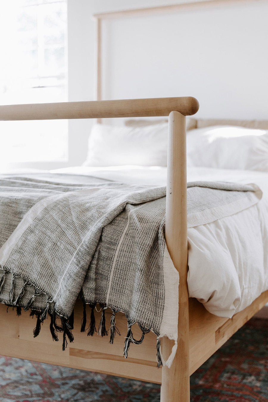 Grey Stripe Tribeca Towel