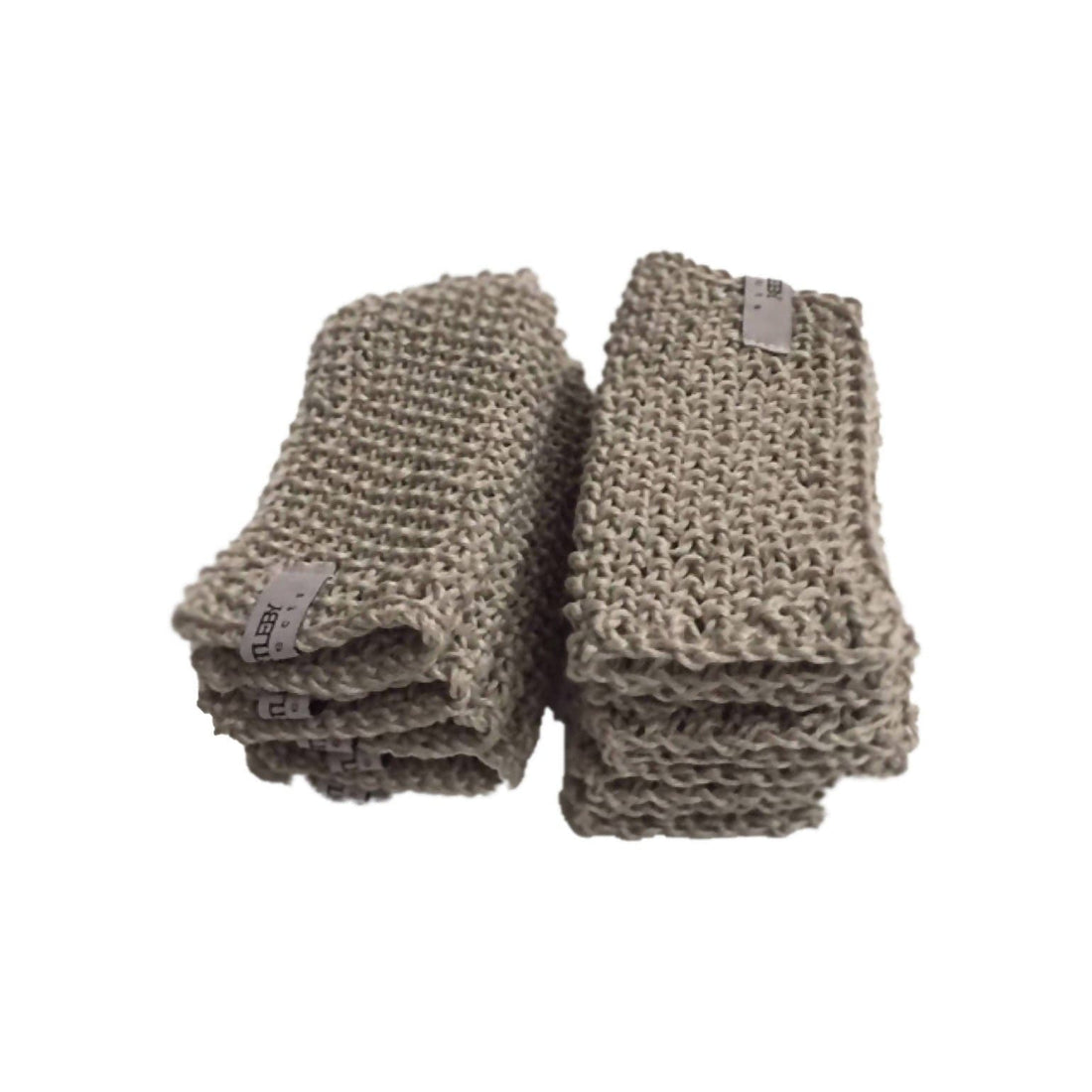 Knit Linen Washcloth