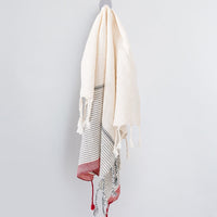 home and loft ivory cherry tribeca hand towel