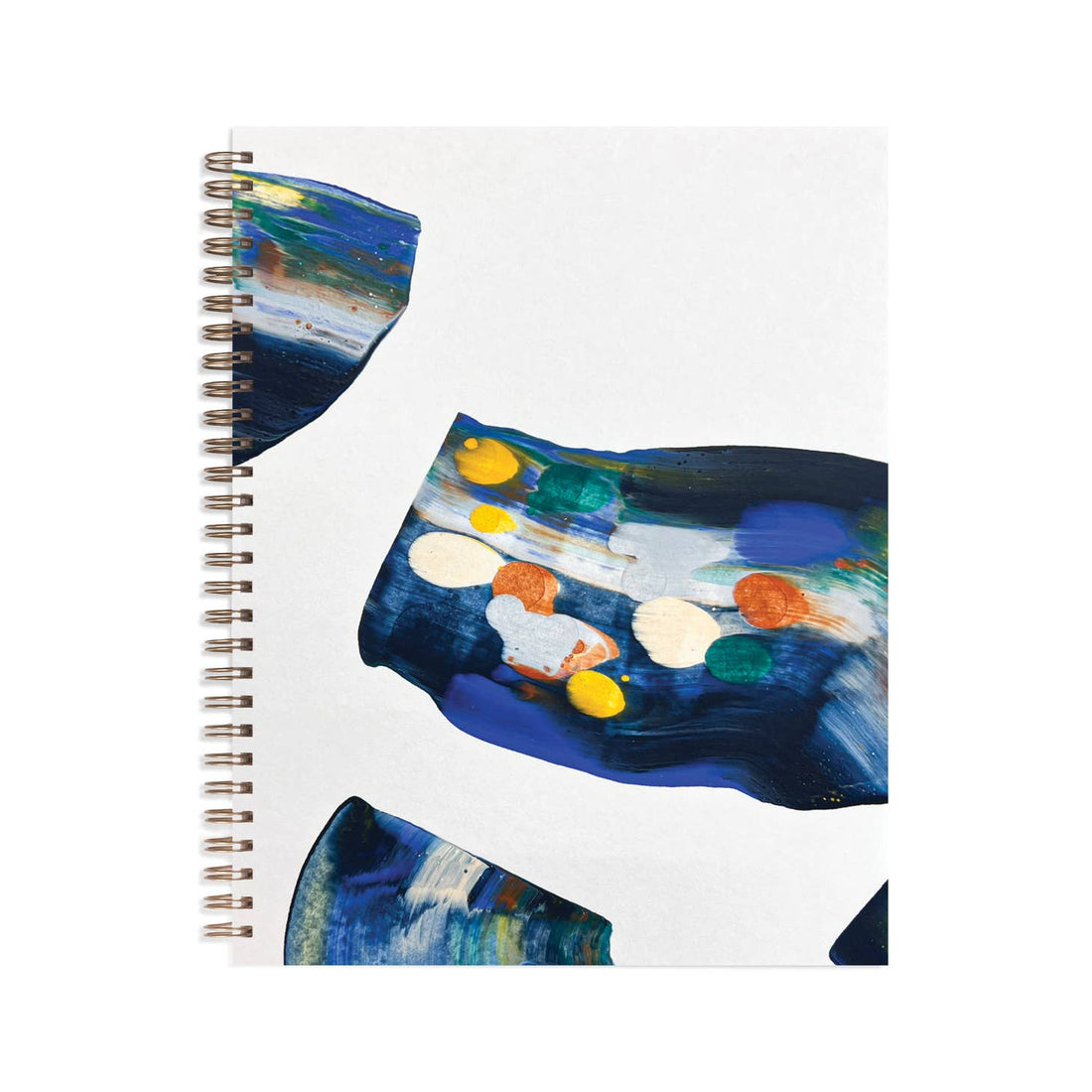 Hand-Painted Notebooks: Wave