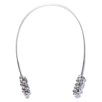 Callistemon Pod Neck Cuff - Silver