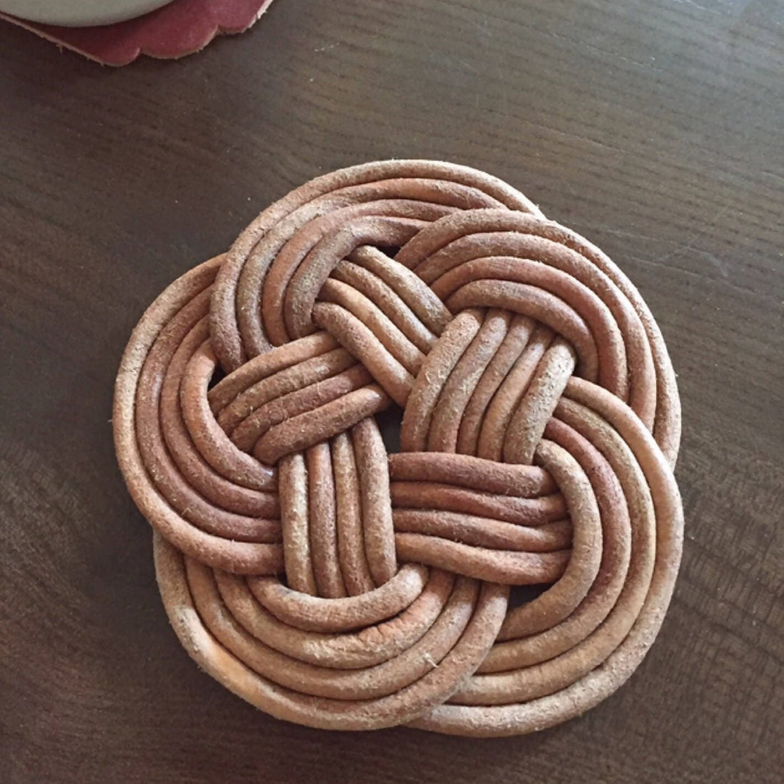 Leather Knot Trivet