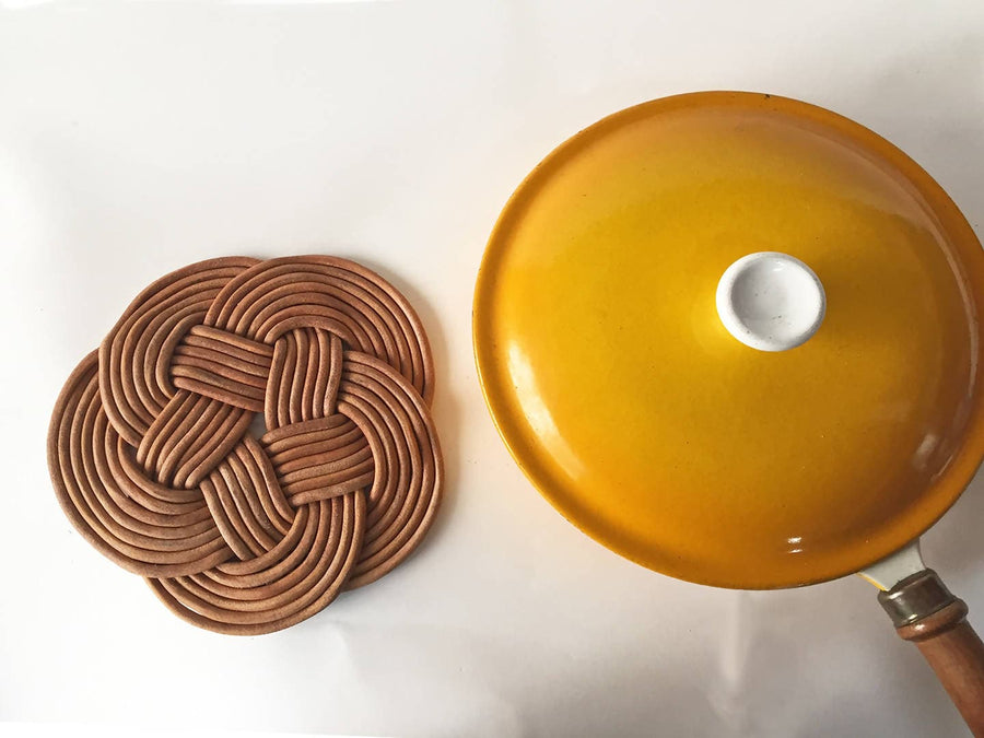 Leather Knot Trivet